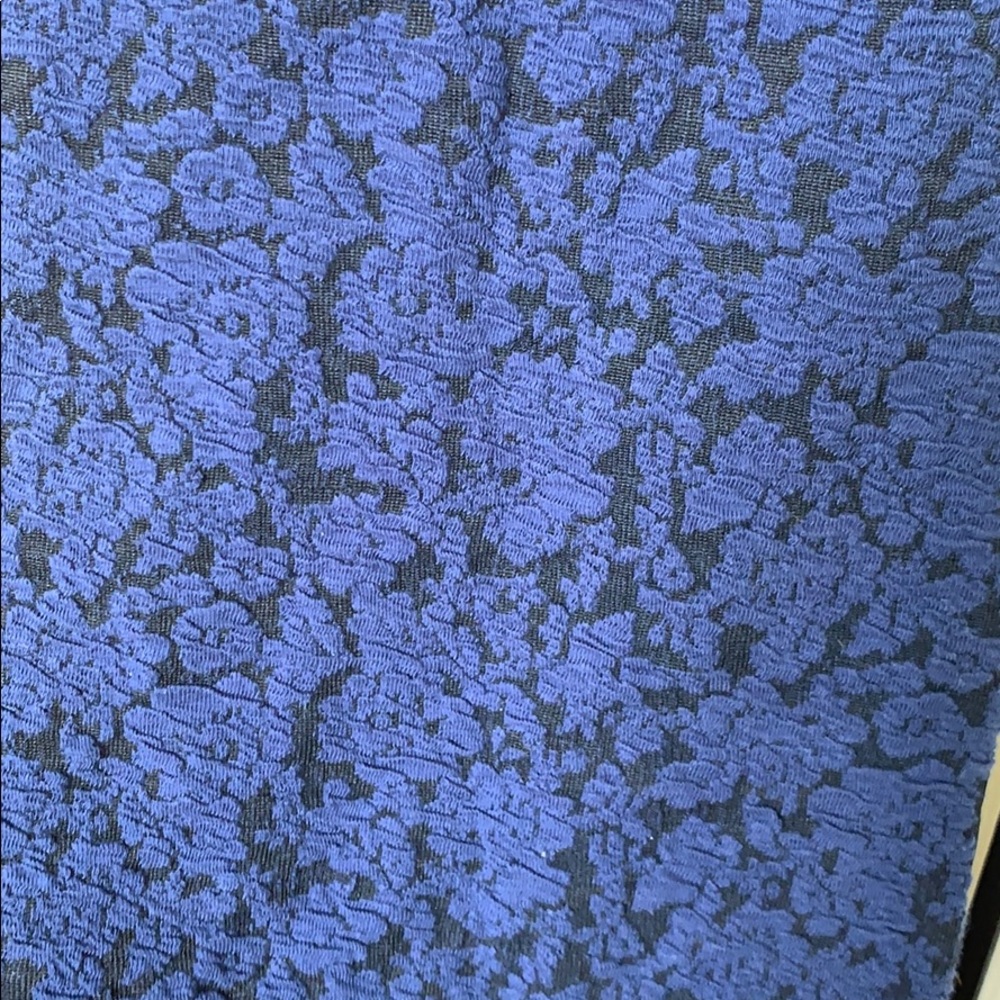 Topshop Mockneck Keyhole Back Patterned Dress - Picture 4 of 5
